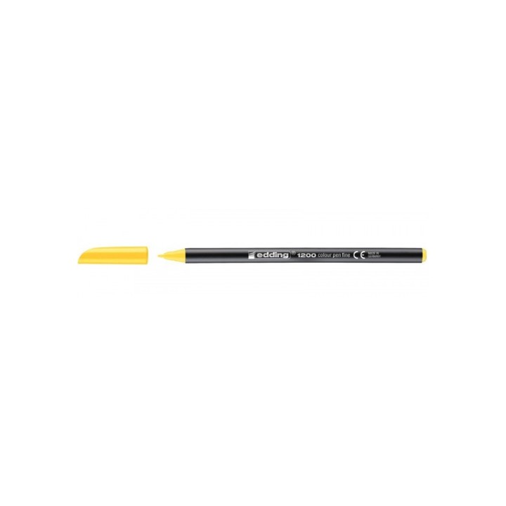 rotulador punta fina 1200 amarillo edding 1200-05