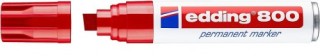 marcador permanente punta biselada 4-12mm 800 rojo edding 800-02