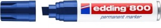 marcador permanente punta biselada 4-12mm 800 azul edding 800-03