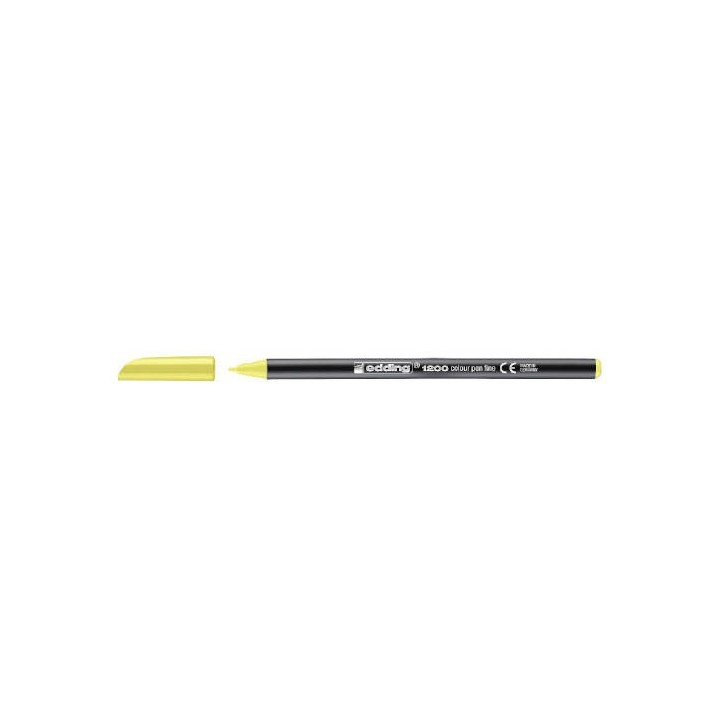 rotulador punta fina 1200 amarillo fluorescente edding 1200-65