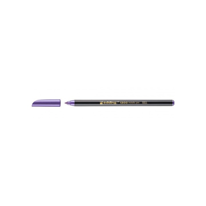 rotulador punta fina 1200 violeta metalico edding 1200-078