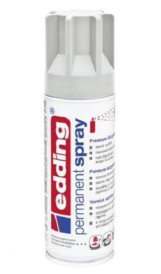 spray gris claro mate. edding 5200-925
