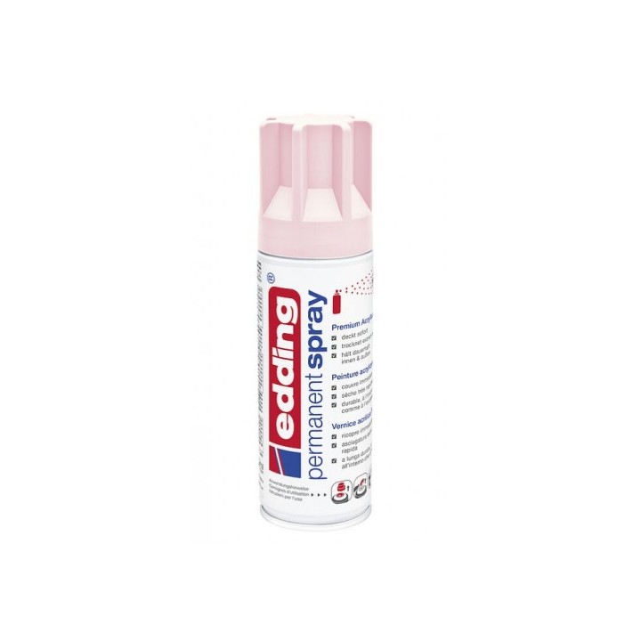 spray rosa pastel mate. edding 5200-914