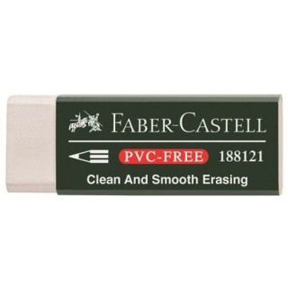 faber-castell 188121 goma plastico blanco 1 pieza(s)