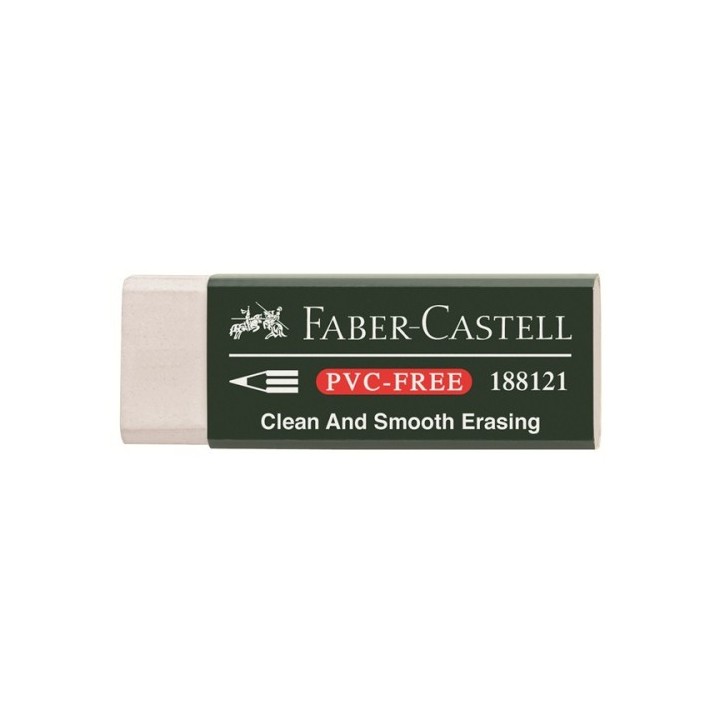 faber-castell 188121 goma plastico blanco 1 pieza(s)