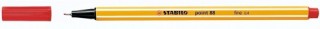 rotulador punta fina point 88 0.4mm rojo stabilo 88/40