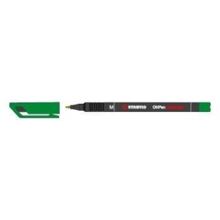 marcador permanente punta media ohpen universal 1mm. verde stabilo 843/36