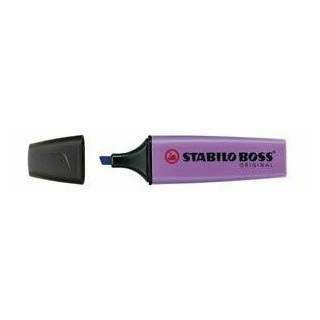 marcador fluorescente boss original trazo 2/5mm. violeta stabilo 70/55