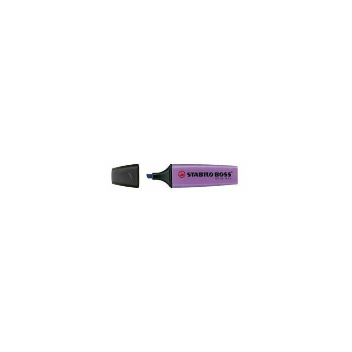 marcador fluorescente boss original trazo 2/5mm. violeta stabilo 70/55