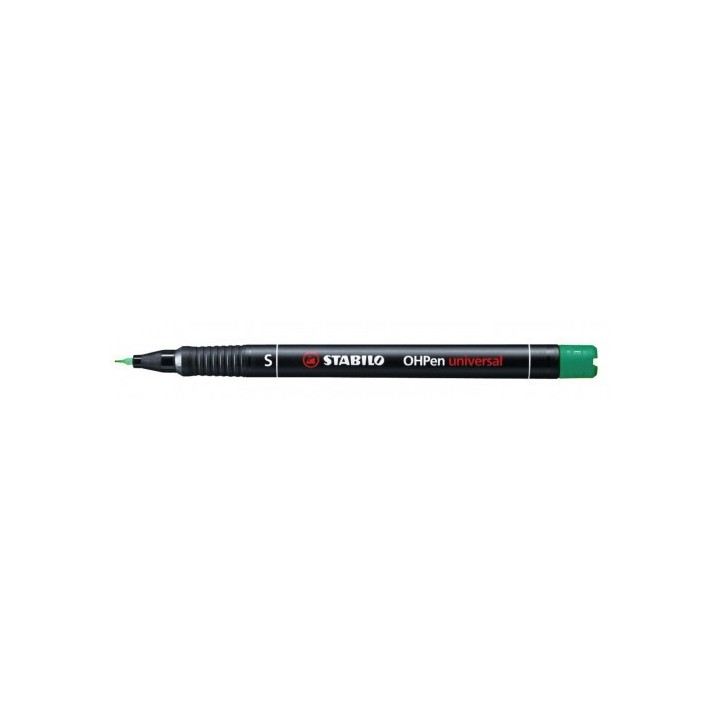 marcador permanente punta superfina ohpen universal 0,4mm verde stabilo 841/36