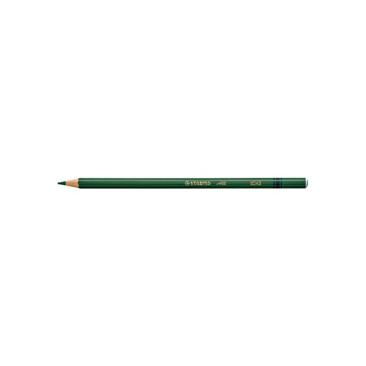 lapiz modelo all acuarelable punta 3,3mm. color verde stabilo 8043