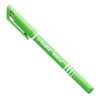 rotulador sensor punta fina 0,3mm. verde claro stabilo 189/43
