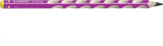 lapiz ergonomico easygraph para zurdos hb 3,15mm. rosa stabilo 321/01-hb-6