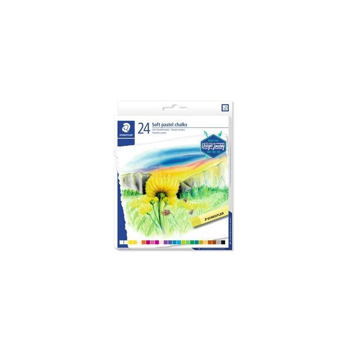 staedtler 2430 pintura al pastel suave multicolor 24 pieza(s)