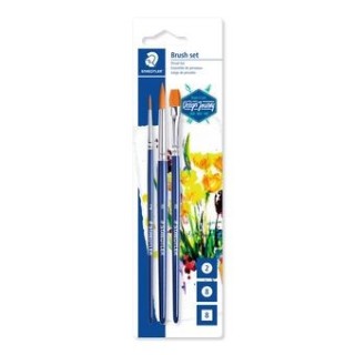 staedtler 989-sbk3-3 pincel para bellas artes 3 pieza(s)