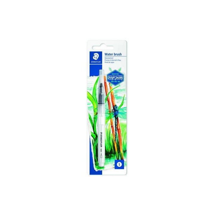 blister con un pincel redondo fino staedtler 949 bk-1-c