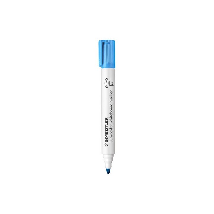 marcador pizarra lumocolor marker 351 trazo 2mm. azul claro staedtler 351-30
