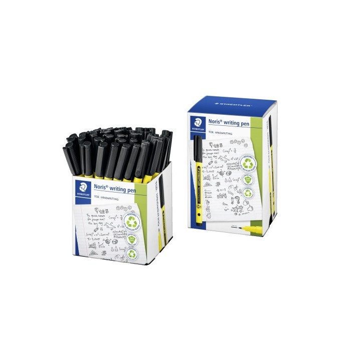 staedtler noris rotulador de punta fina fino negro