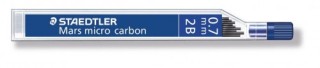 minas micro carbon 250, 0,7mm, grad. 2b staedtler 250 07-2b