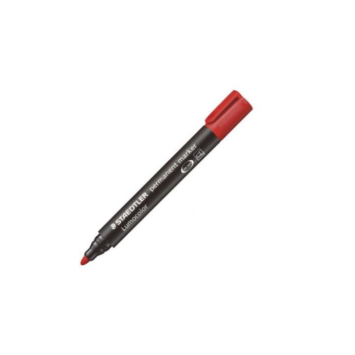 marcador permanente lumocolor 352 trazo 2mm. rojo staedtler 352-2