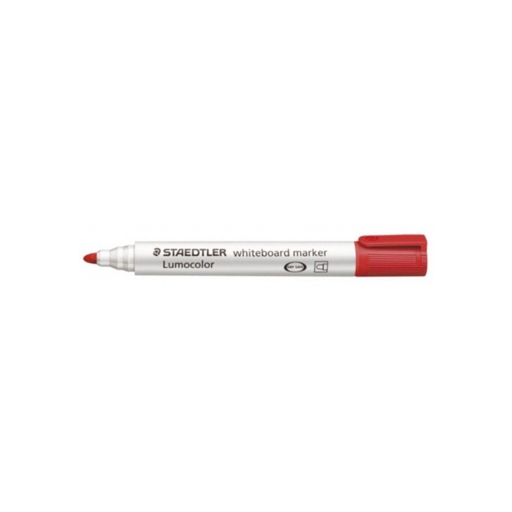 marcador pizarra lumocolor marker 351 trazo 2mm. rojo staedtler 351-2