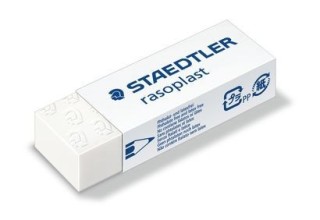 goma de borrar rasoplast (65x23x13 mm) staedtler 526 b20
