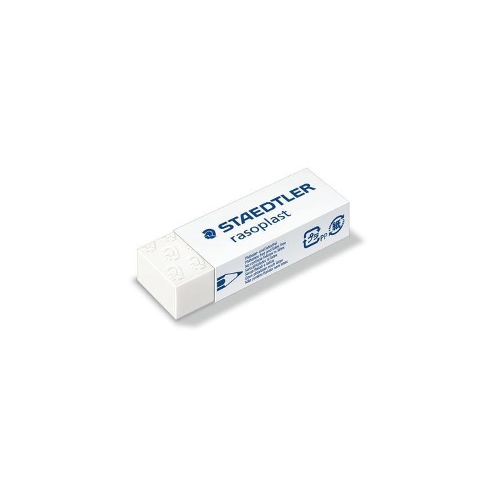 goma de borrar rasoplast (65x23x13 mm) staedtler 526 b20