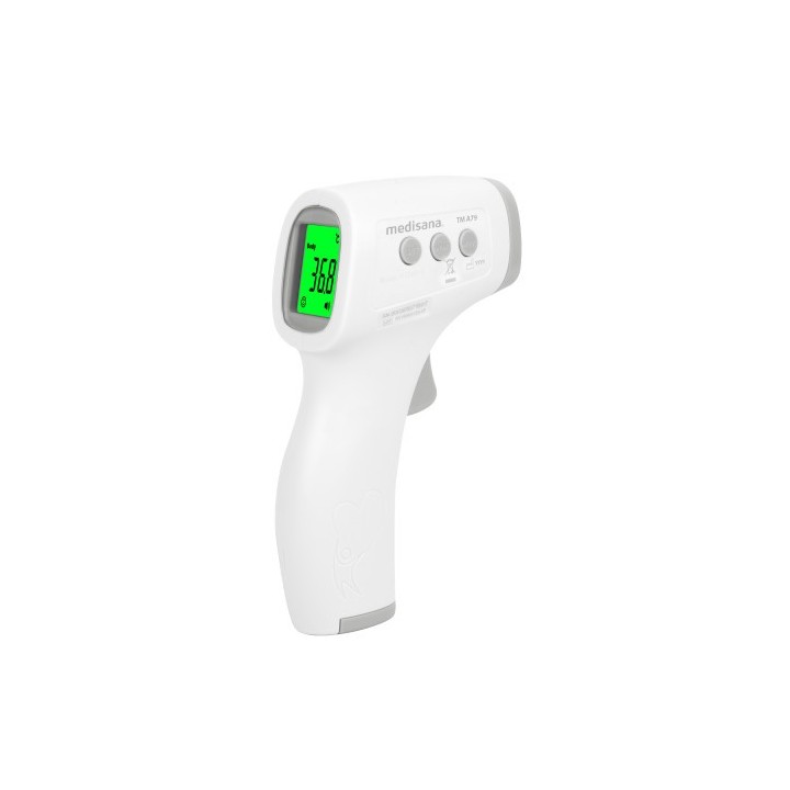 medisana tm a79 termometro con sensor remoto gris, blanco universal botones