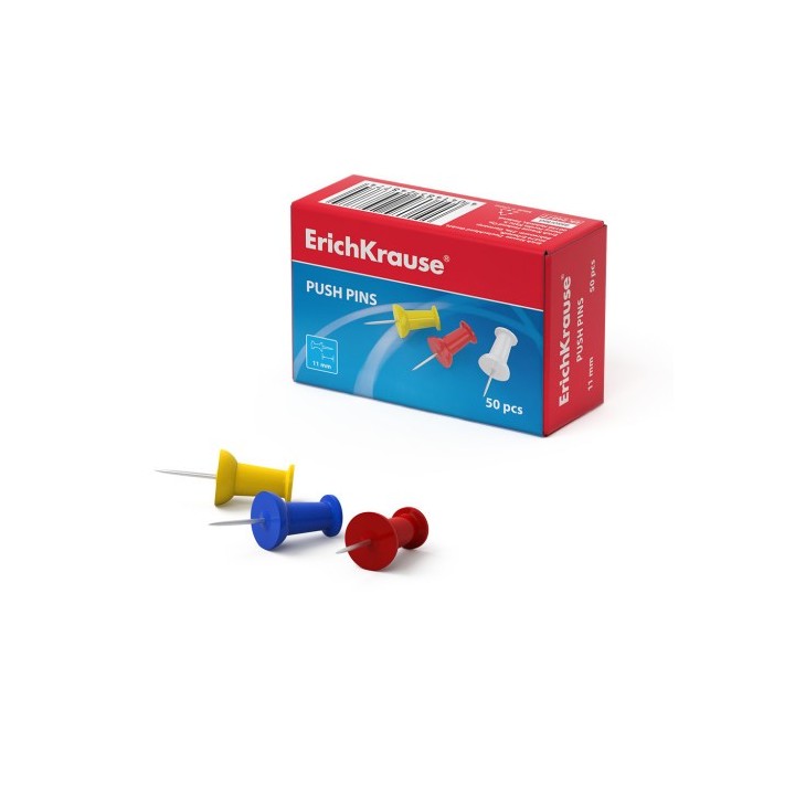 caja 50 pinchos de colores erich krause 24877