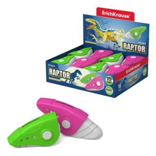 goma en caja de plastico raptor erich krause 48173