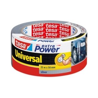 cinta adhesiva americana extra power gris 25mx50mm tesa 56388-00000-12