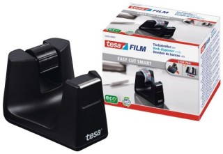 dispensador sobremesa portarrollos easy cut smart para roollos de 33m. negro tesa 53902-00000-01