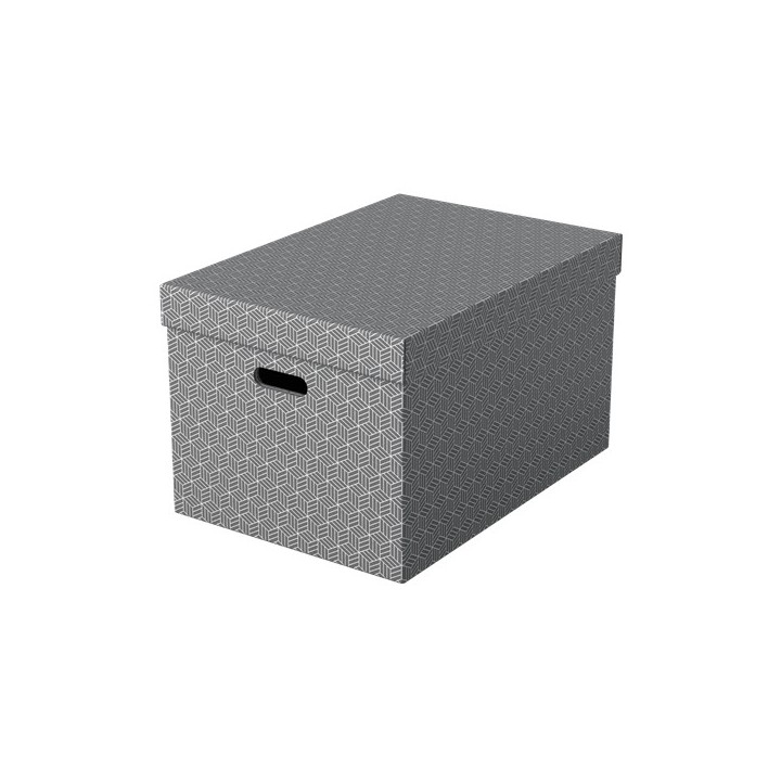 pack 3 cajas grises 510x355x305mm esselte 628287