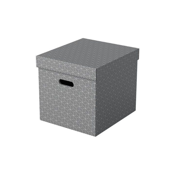 pack 3 cajas grises 365x320x315mm esselte 628289