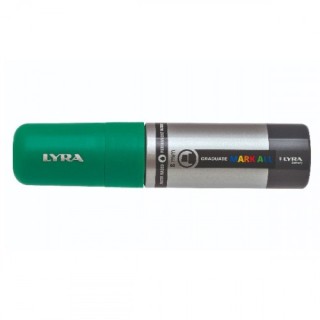marcador permanente mark all verde esmeralda 8 mm lyra groove l6830063