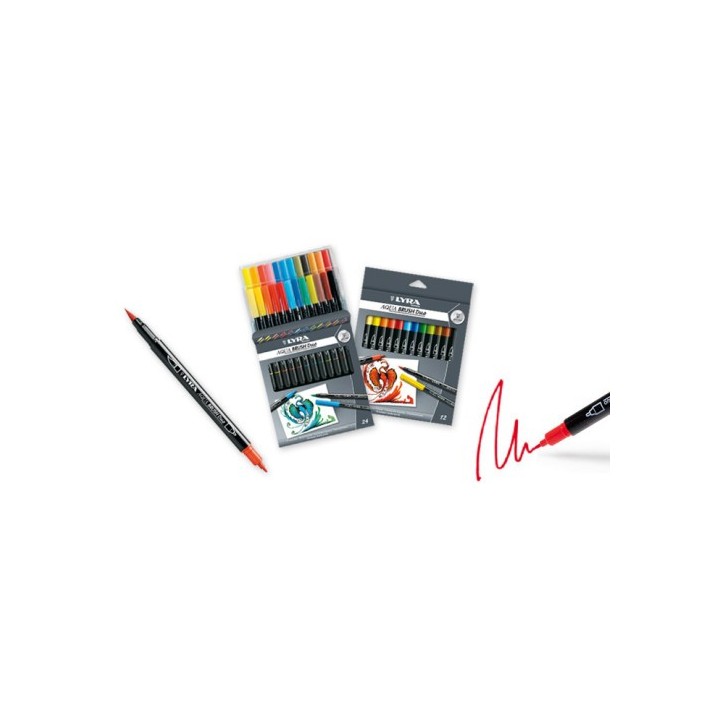 lyra aqua brush duo rotulador 12 pieza(s)