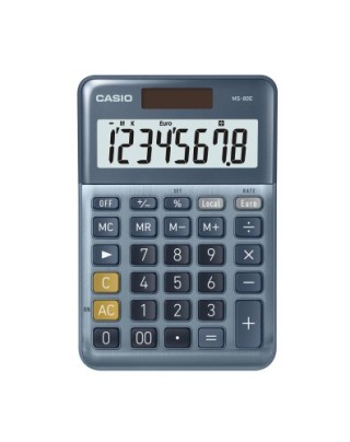 calculadora de sobremesa de 8 digitos casio ms-80e
