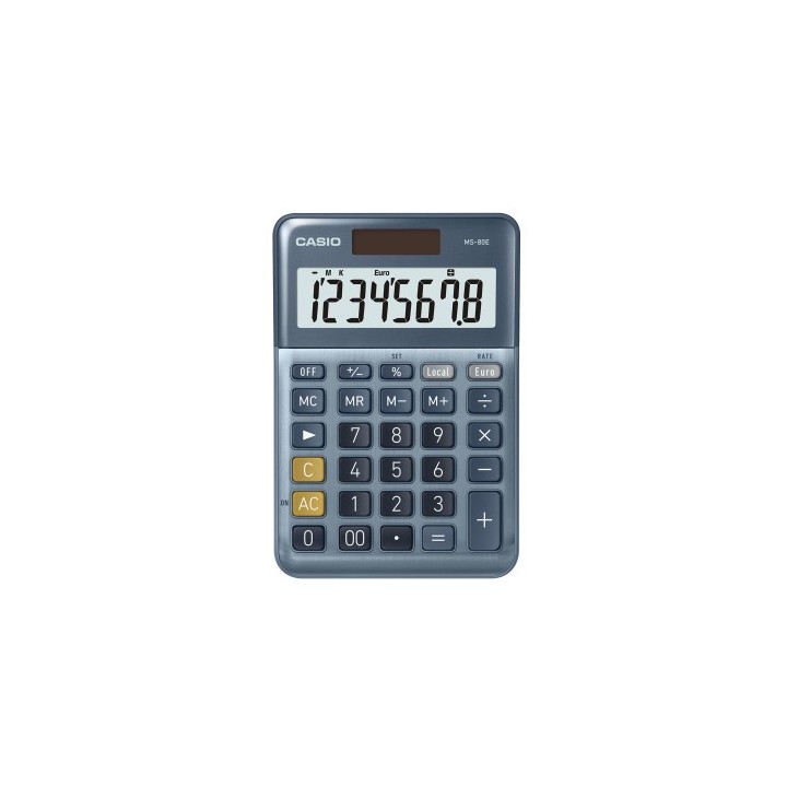 calculadora de sobremesa de 8 digitos casio ms-80e