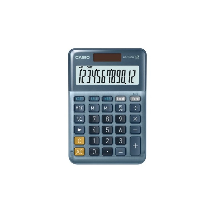 calculadora de sobremesa de 12 digitos casio ms-120em