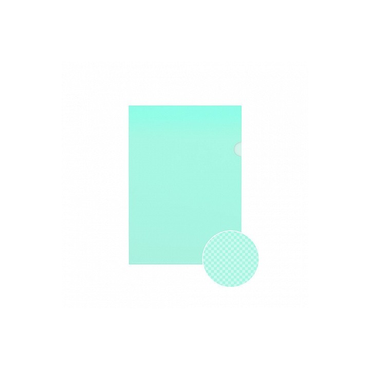 dossier unero glossy classic, a4, verde erich krause 50154