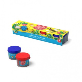 set masa para modelar bio con aloe vera 4 colores por 35g artberry 41769