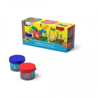 set masa para modelar bio con aloe vera 6 colores por 35g artberry 41770