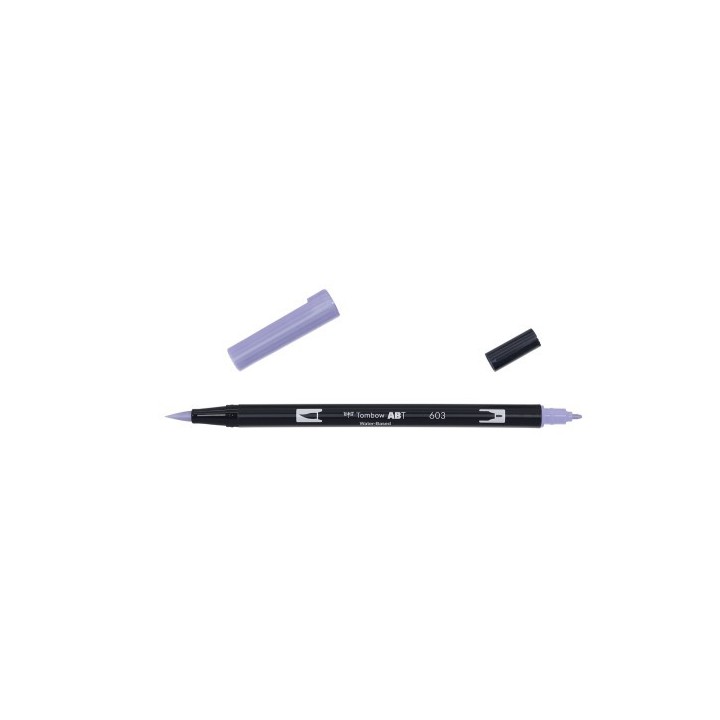 rotulador doble punta pincel dual brush-603 - color periwinkle. tombow abt-603