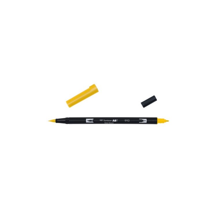 rotulador doble punta pincel dual brush-993 - color chrome orange. tombow abt-993