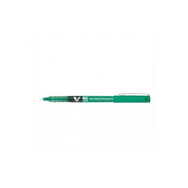 boligrafo roller tinta liquida v5 verde pilot bx-v5-g