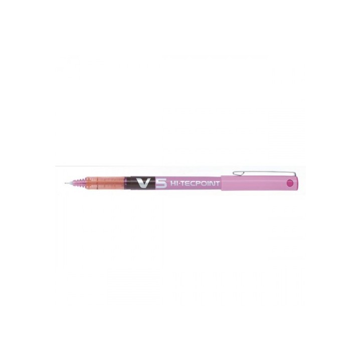 boligrafo roller tinta liquida v5 rosa pilot bx-v5-p