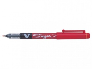 rotulador vsignpen punta fibra rojo pilot sw-vsp-r