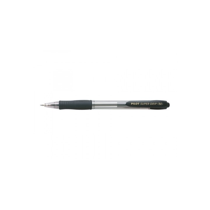 boligrafo retractil supergrip 1.0mm negro pilot bpgp-10r-m-b