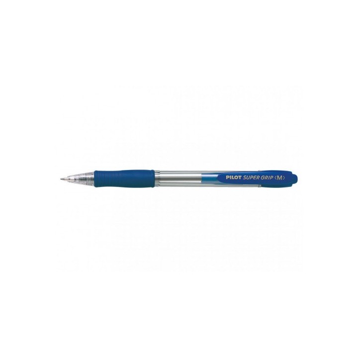 boligrafo retractil supergrip 1.0mm azul pilot bpgp-10r-m-l