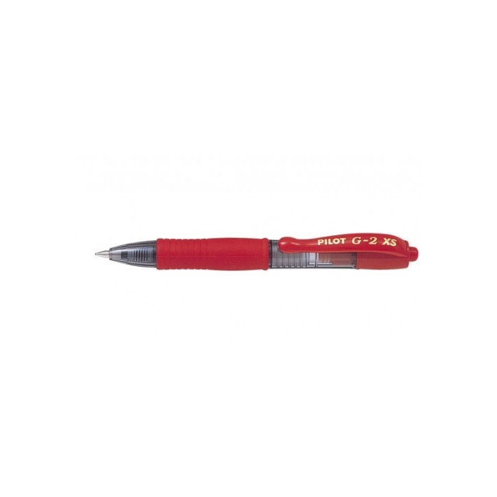 boligrafo roller g2 pixie mini rojo pilot bl-g2-xs-7-r